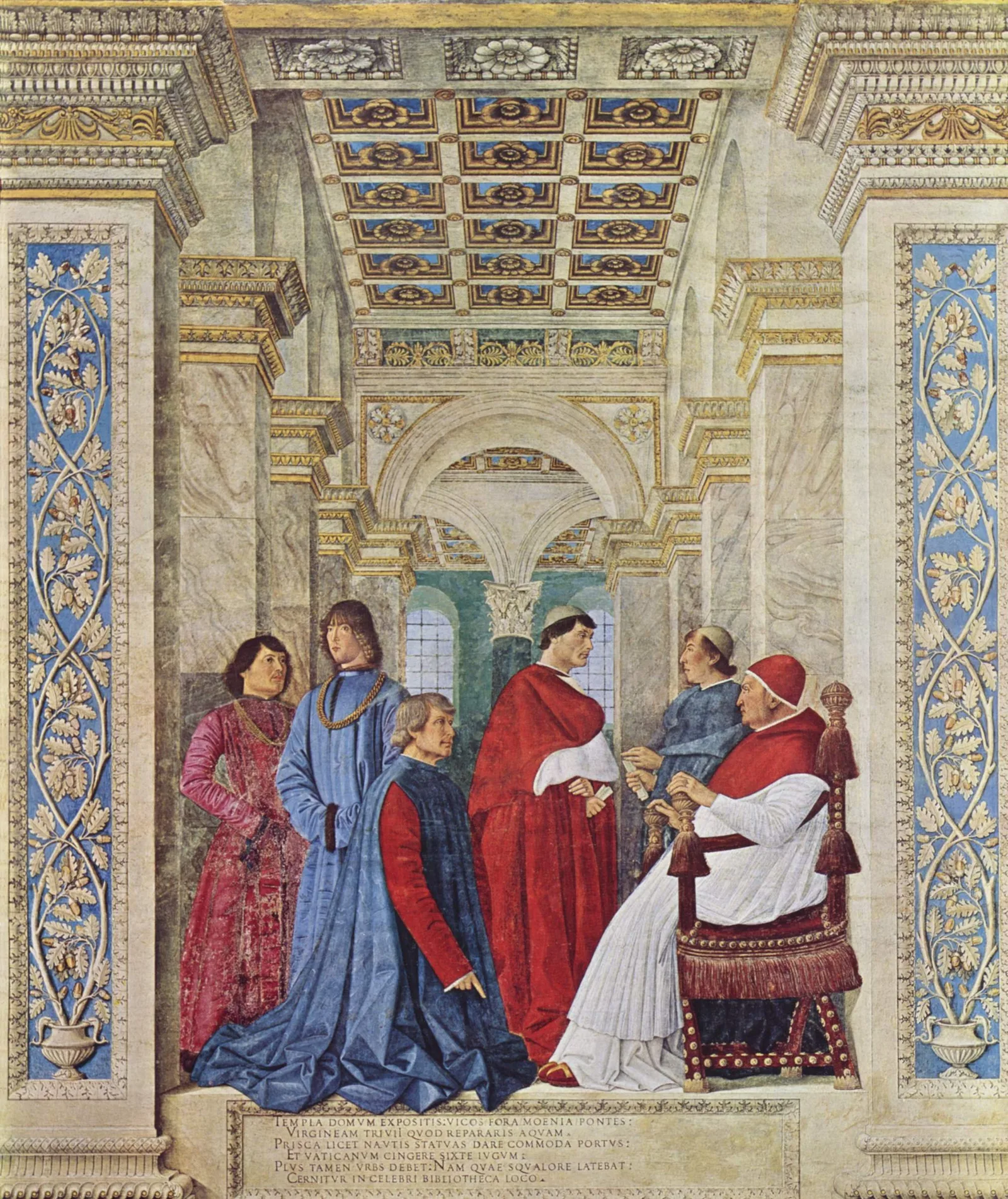 Sisto IV nomina il Platina prefetto della Biblioteca Vaticana