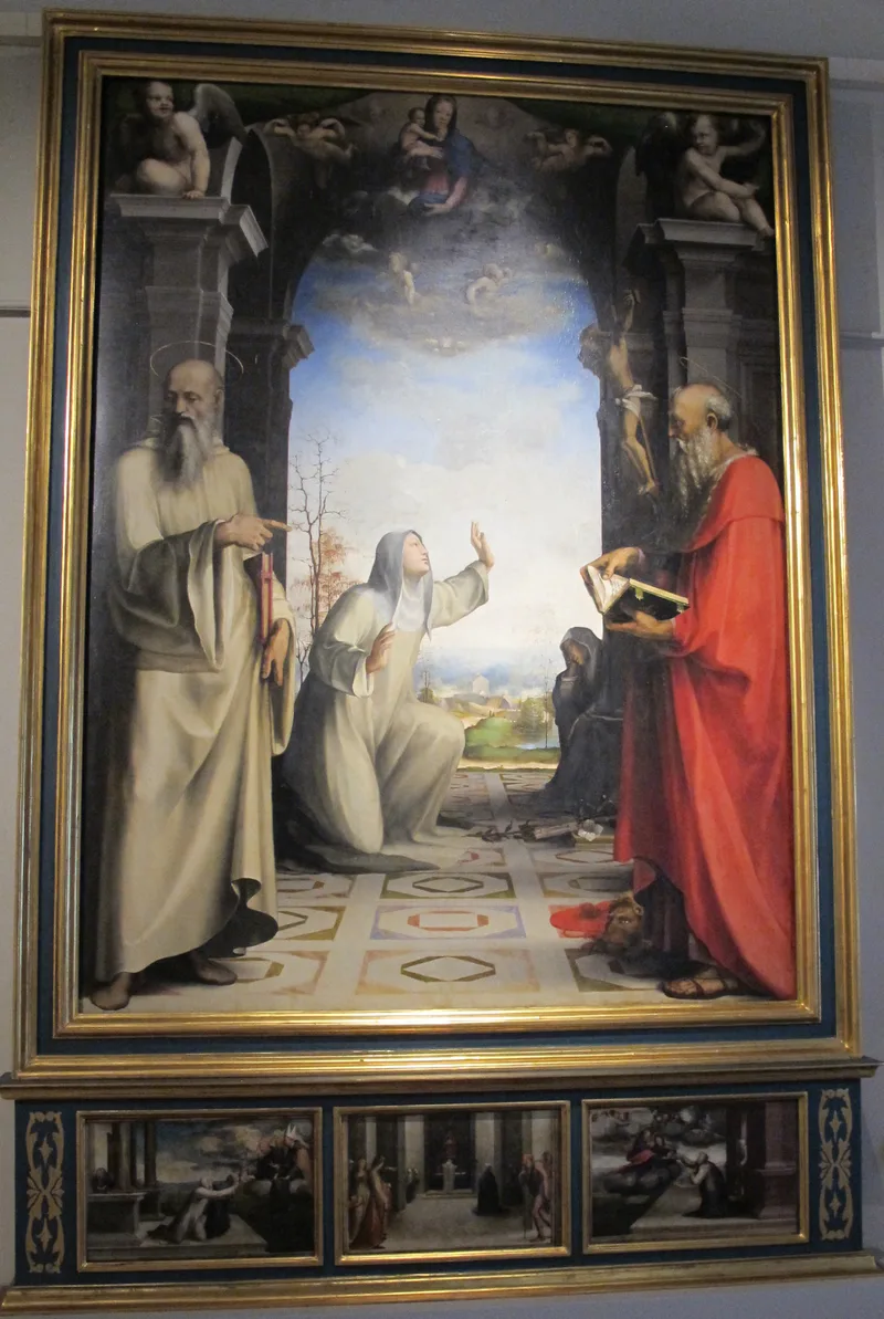Stigmatisation de sainte Catherine (retable)