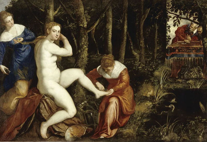Suzanne au bain (Suzanne et les vieillards)