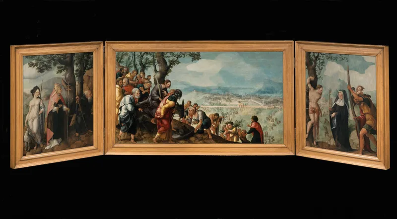 Triptyque Lochorst (Entrée du Christ à Jérusalem)