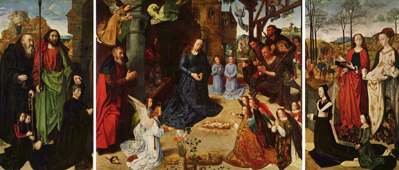 Trittico Portinari (Adorazione dei pastori)