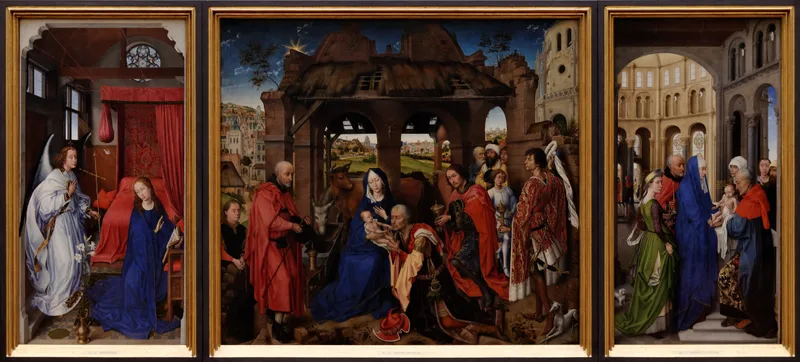 Triptyque de sainte Colombe (Columba)