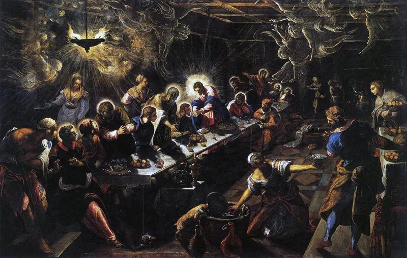 La Cène (Ultima Cena), Jacopo Tintoretto