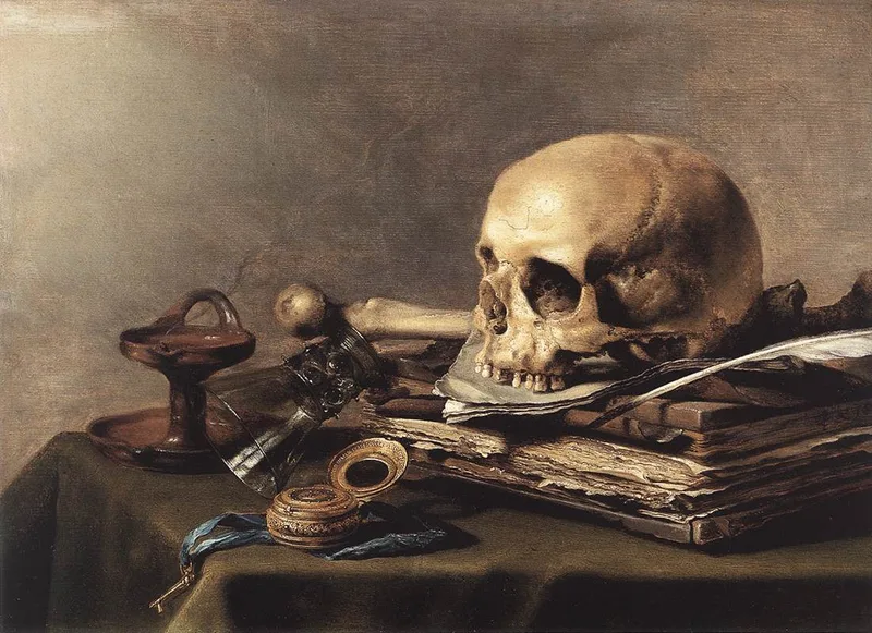 Vanitas (ou Nature morte aux symboles de la Vanité)