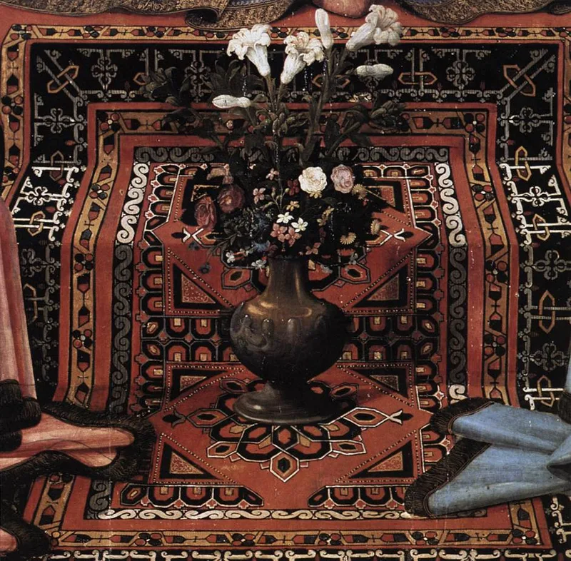 Vierge à l'Enfant trônant avec saints (retable de San Giusto)