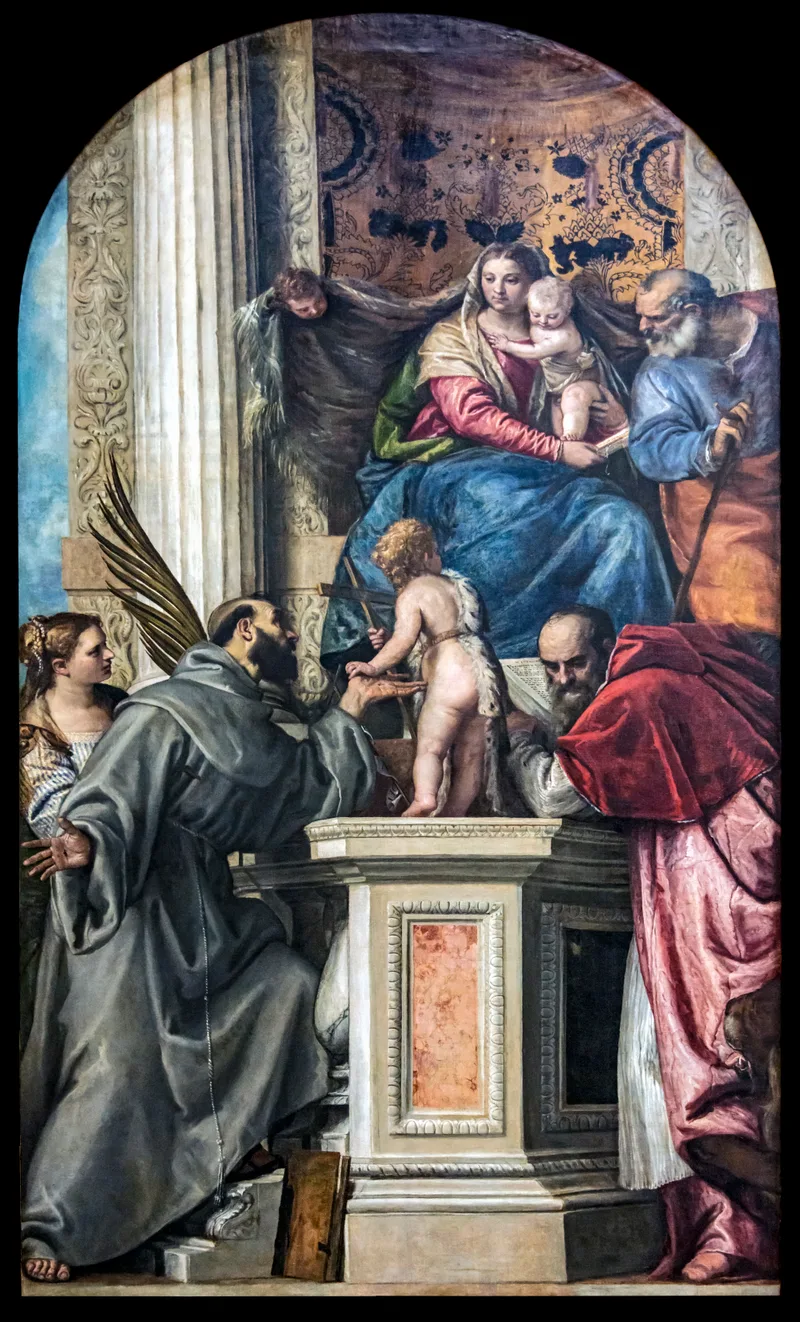 Vierge en trone avec saints (Pala di San Zaccaria)