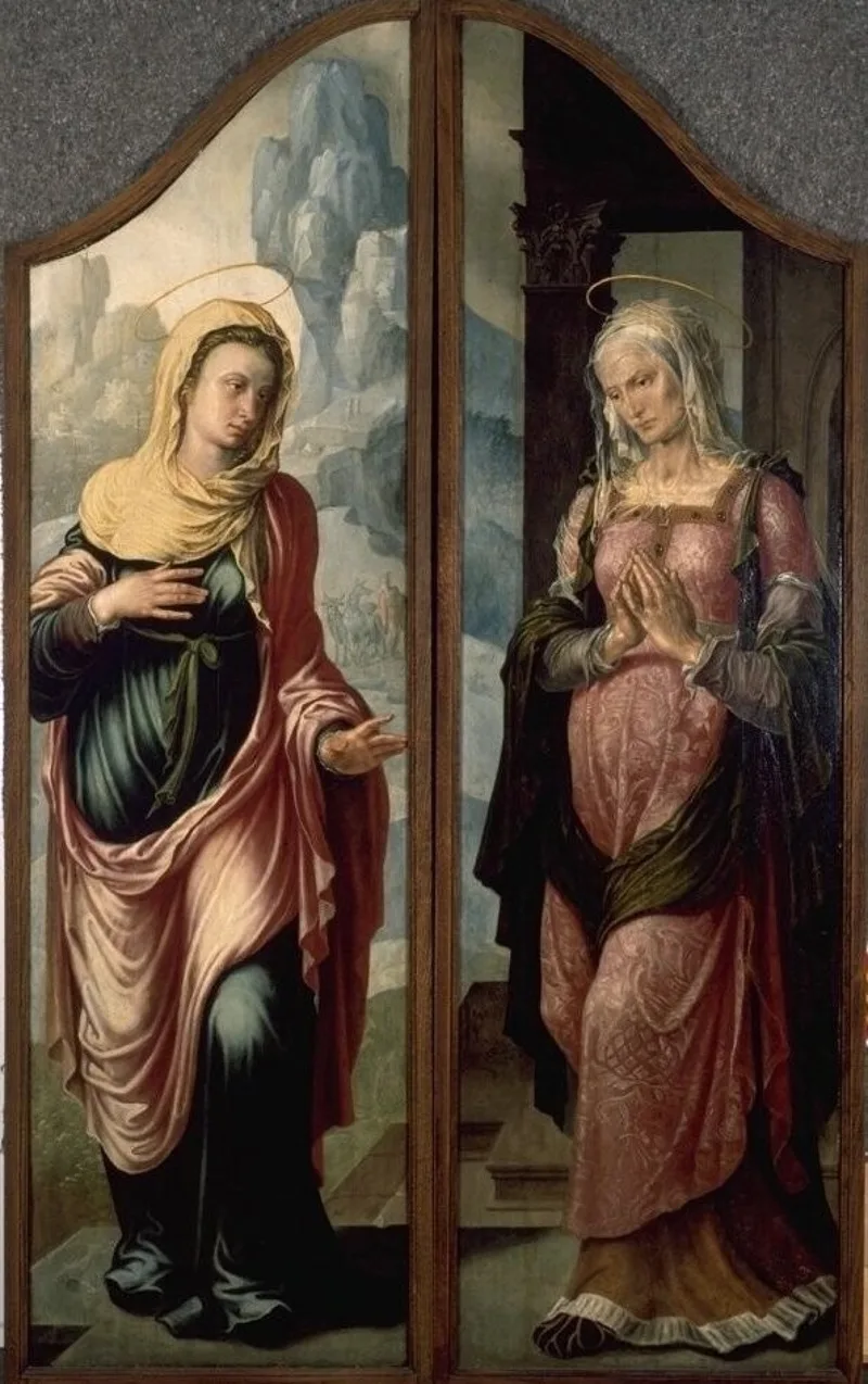 La Visitation (volet de triptyque)