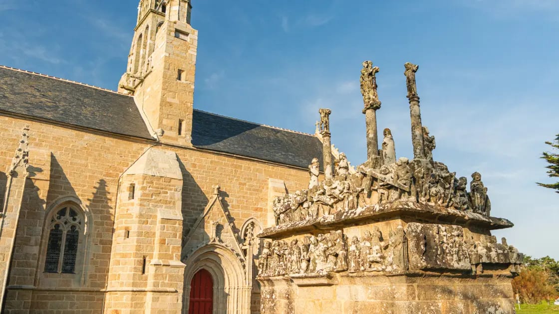 Calvaire de l'église Saint-Jean-Trolimon