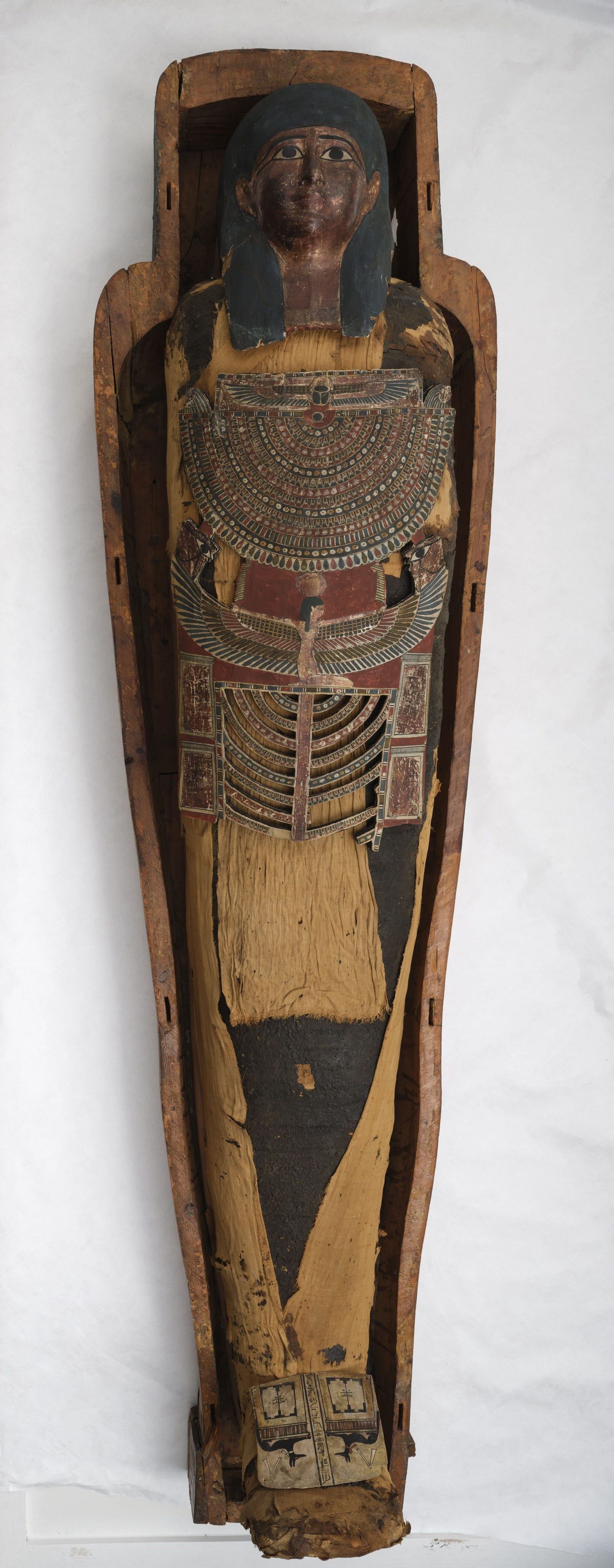La Momie de Djehdor et son sarcophage