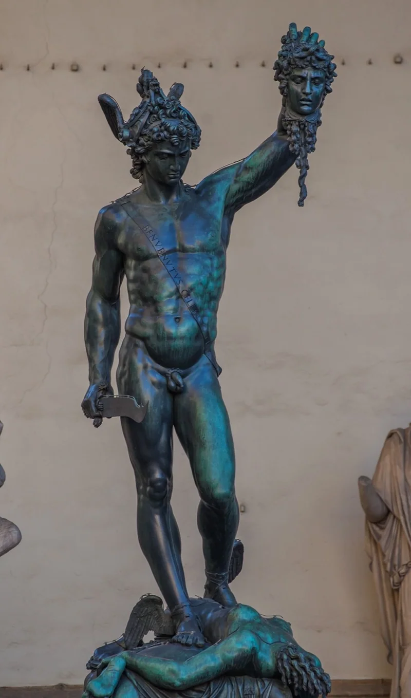 Persée tenant la tête de Méduse (Perseo con la testa di Medusa)