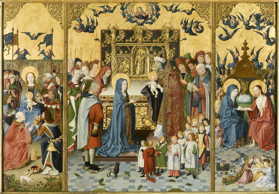 Retable des Dominicains (Triptyque de la Passion et des Sept Joies de la Vierge)