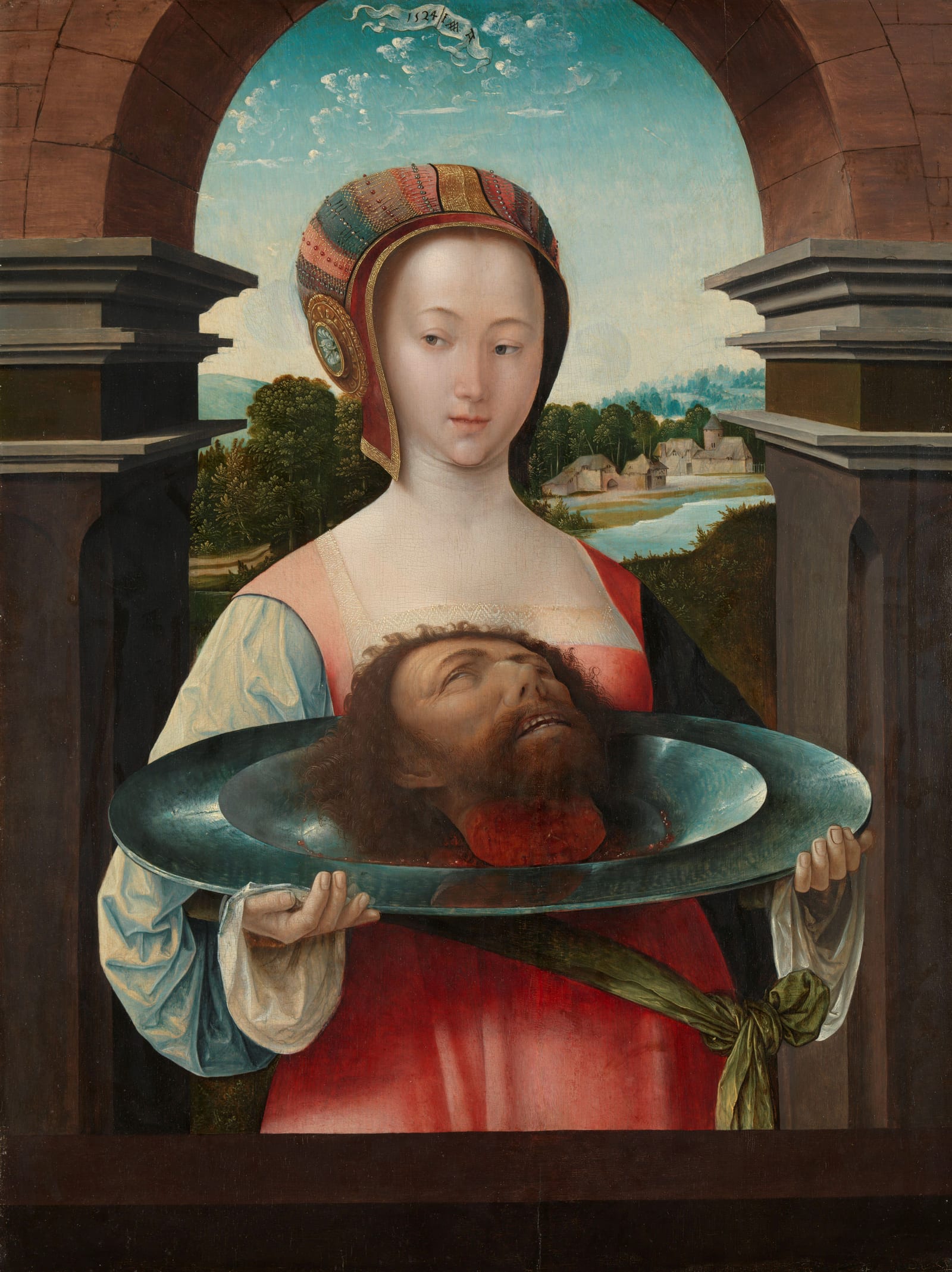 Salome met het hoofd van Johannes de Doper van Jacob Cornelisz. van Oostsanen