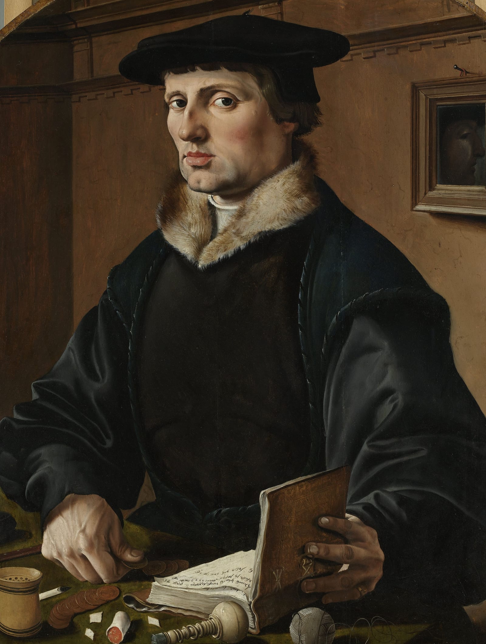 Portretten van een echtpaar (Pieter Bicker en Anna Codde) van Maarten van Heemskerck