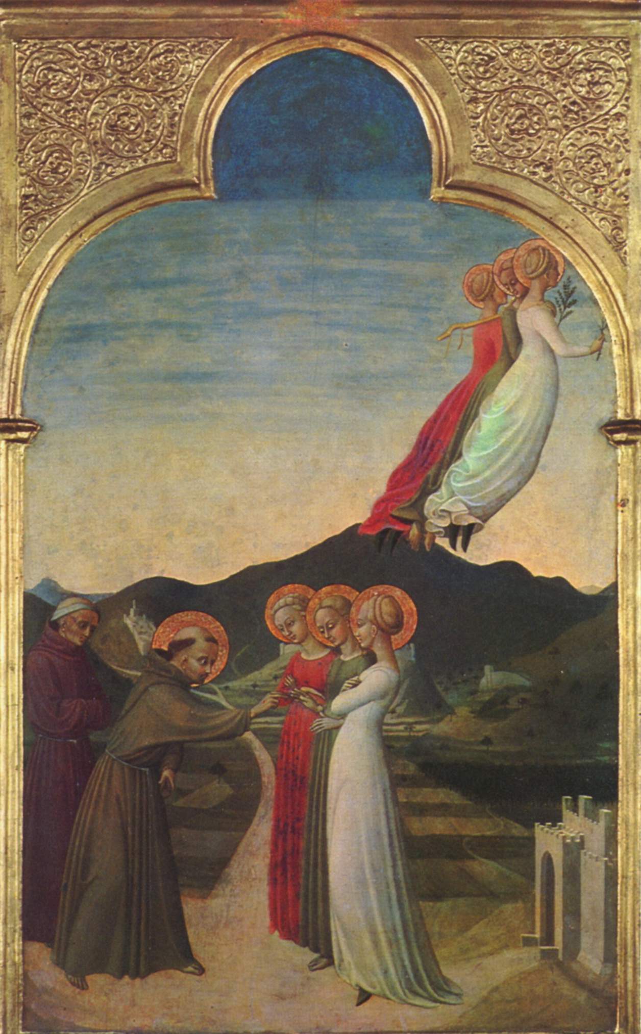 Le Mariage mystique de saint François d'Assise
