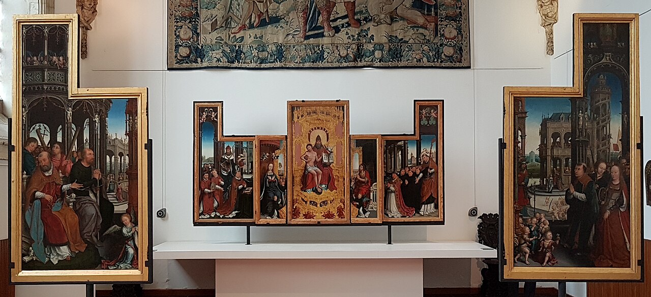 Polyptique d'Anchin — Retable de la Trinité