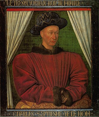 Portrait de Charles VII — Le très victorieux roi de France