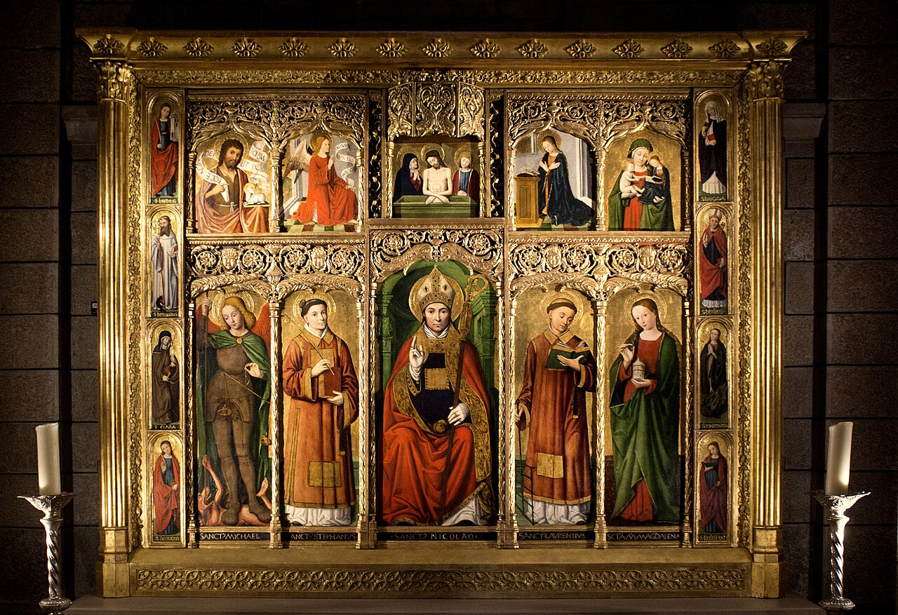 Retable de Saint-Nicolas — Cathédrale de Monaco