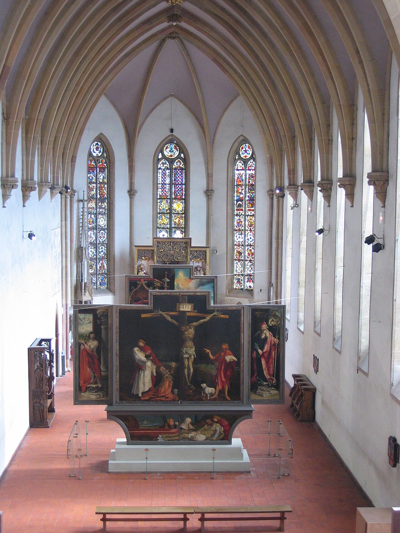 Retable d'Issenheim — La Résurrection (première ouverture, volet droit)