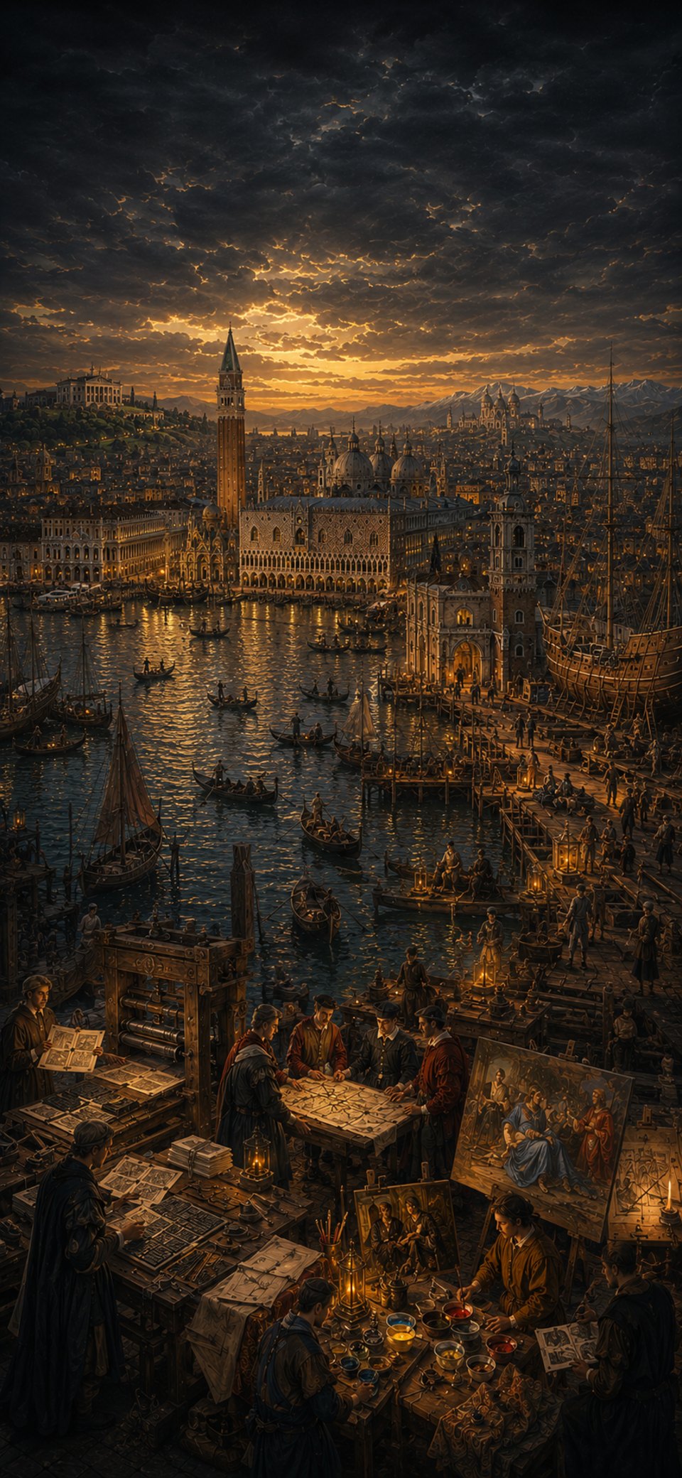Carte des sites Renaissance en Vénétie